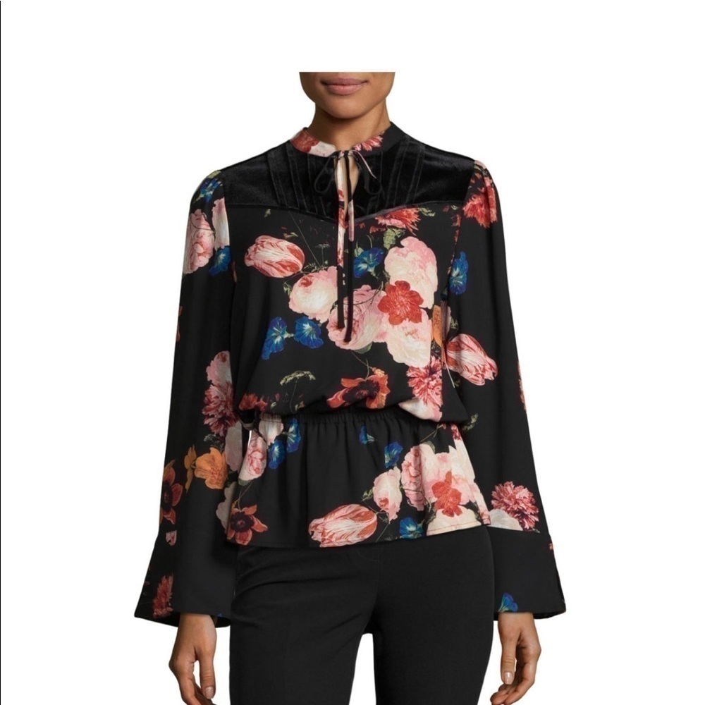Women's‎ worthington long sleeve georgette blouse